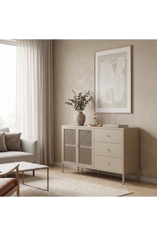 Buffet 2 portes Veroli - 140 x 90 x 40 cm