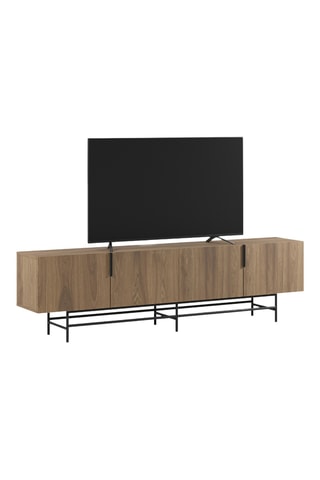 Meuble TV 4 portes Anagni - 200 x 55 x 35 cm