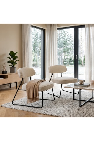 2 chaises Sora - 67 x 72 x 74 cm
