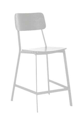 2 tabourets de bar Trani - 51,5 x 97 x 51 cm
