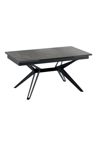 Table à manger extensible en céramique Piacenza - 160/240 x 76 x 90 cm - 10 couverts