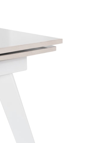 Table à manger extensible en céramique Fiesole - 140/200 x 76 x 90 cm - 8 couverts