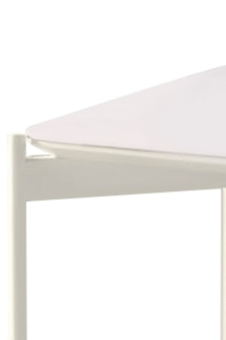 Table d’appoint en céramique Sanluri - 45 x 45 x 45 cm