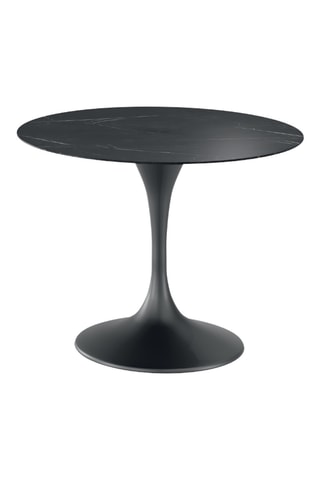 Table à manger en céramique Firenze - 100 x 76 x 100 cm - 4 couverts