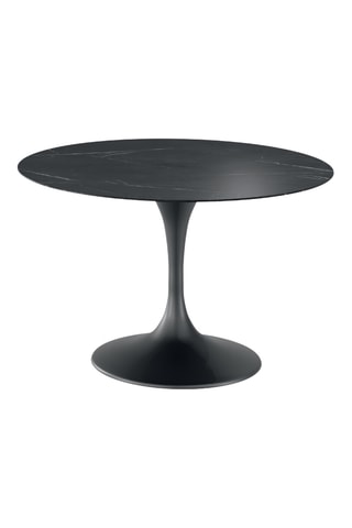 Table à manger en céramique Firenze - 120 x 76 x 120 cm - 6 couverts