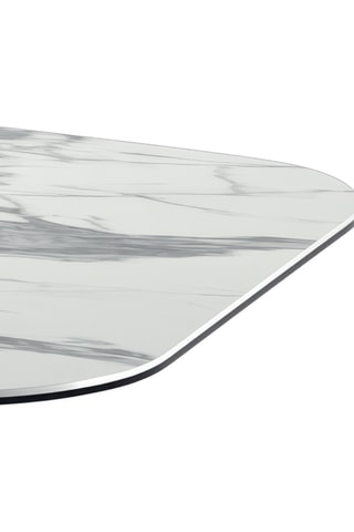 Table à manger en céramique Ravenna - 220 x 75 x 110 cm - 10 couverts