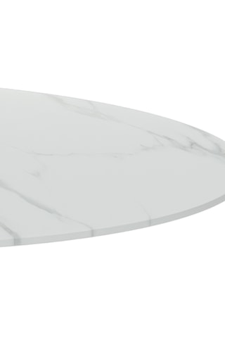 Table à manger en céramique Firenze - 100 x 76 x 100 cm - 4 couverts