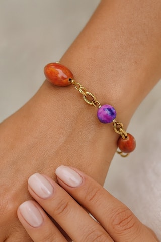 Bracelet Perles - Céramique