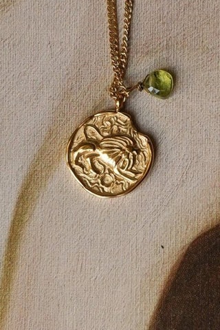 Collier Lion - Péridot