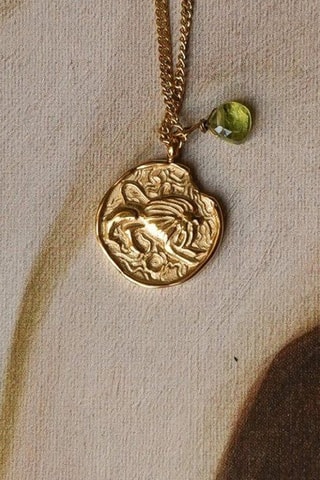 Collier Lion - Péridot
