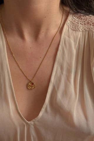 Collier Capricorne - Grenat