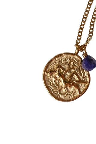Collier Vierge - Lapis-lazuli