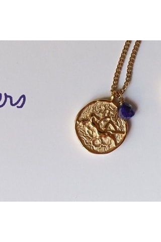 Collier Vierge - Lapis-lazuli