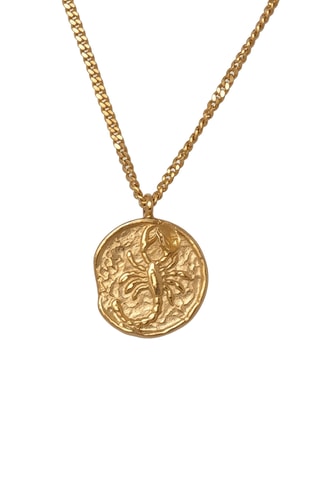 Collier Scorpion - Citrine