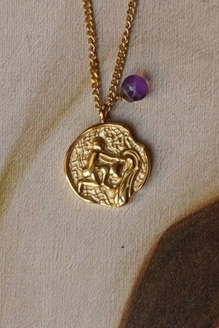 Collier Verseau - Améthyste
