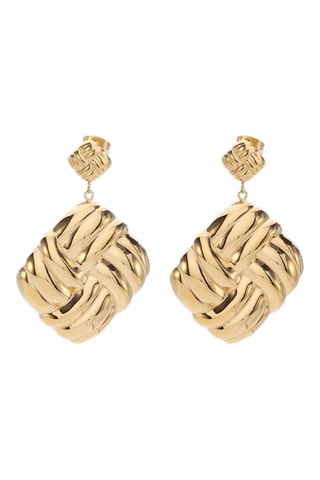 Boucles d'oreilles Epure - Doré