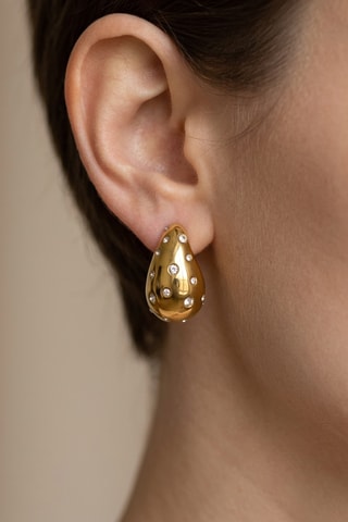 Boucles d'oreilles Eclats - Doré