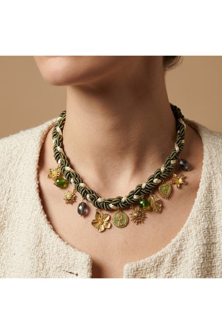 Collier Herbier - Vert