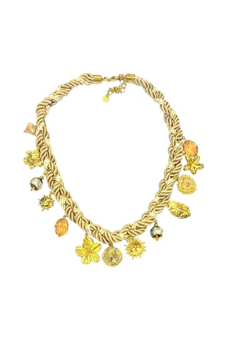 Collier Herbier - Doré
