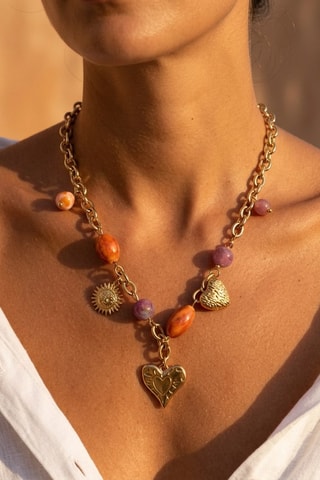 Collier Perles - Céramique