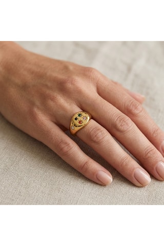 Bague Eclats - Doré et rose