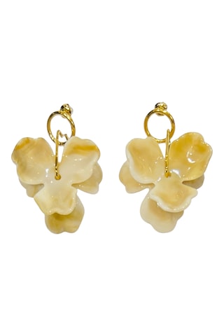 Créoles Herbier - Doré et jaune