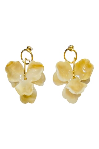 Créoles Herbier - Doré et jaune