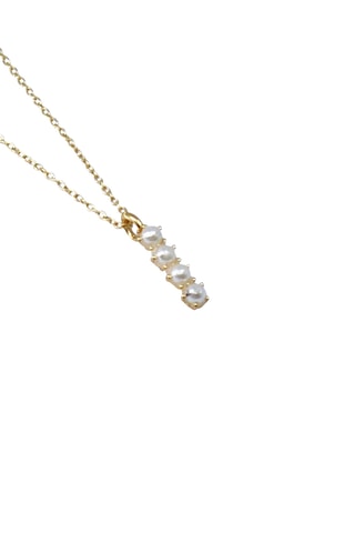 Collier Initiales I - Doré