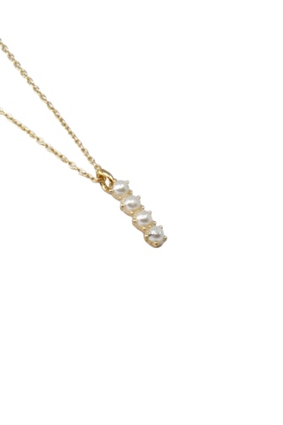 Collier Initiales I - Doré