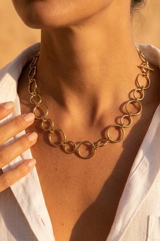 Collier Maille - Doré
