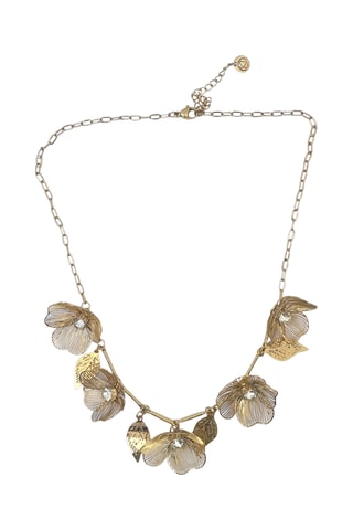 Collier Herbier - Doré