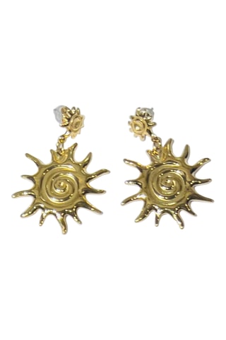 Boucles d'oreilles Epure - Doré