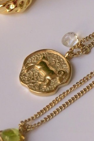 Collier Zodiaque Bélier - Cristal