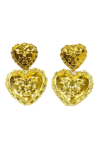 Boucles d'oreilles Epure - Doré