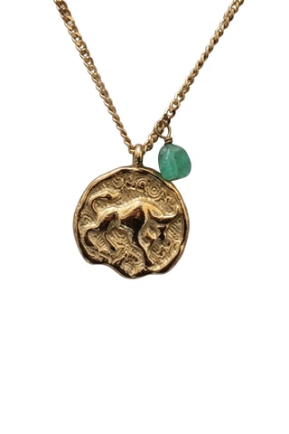 Collier Zodiaque Taureau - Chrysoprase