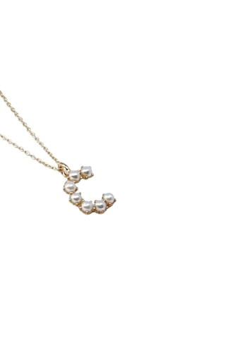 Collier Initiales C - Doré