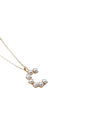 Collier Initiales C - Doré