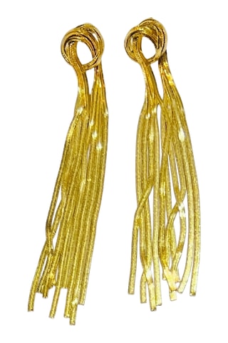 Boucles d'oreilles Maille - Doré