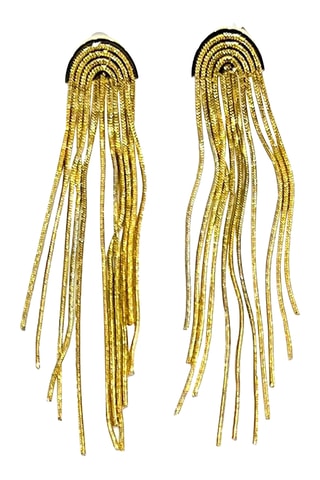 Boucles d'oreilles Epure - Doré