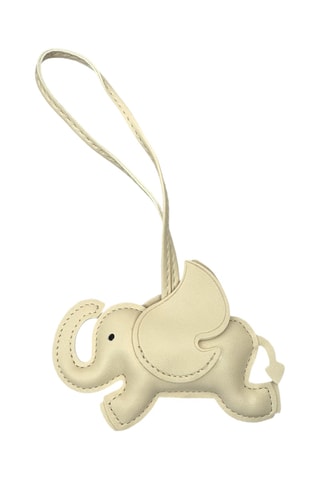 Porte-clés Bestiaire Eléphant - Beige