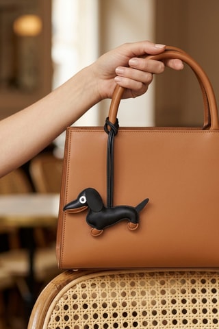 Porte-clés Bestiaire Teckel - Noir