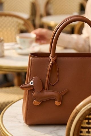 Porte-clés Bestiaire Teckel - Marron