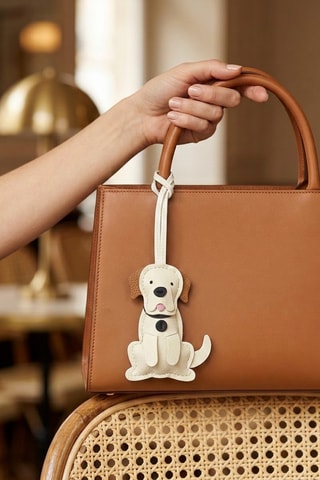 Porte-clés Bestiaire Labrador - Beige