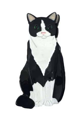 Pince à cheveux Bestiaire Chat - Noir