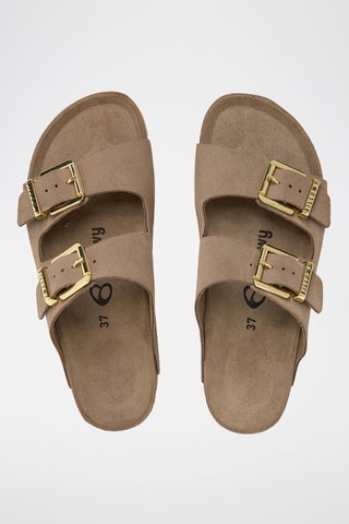 Mules en cuir - Beige