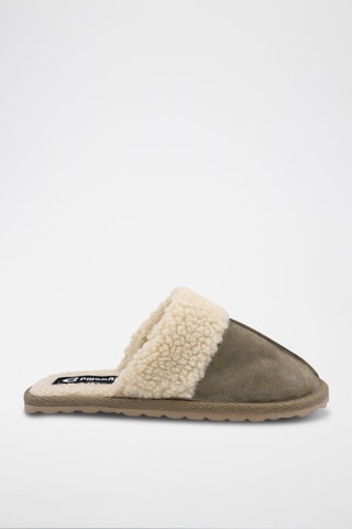 Chaussons en nubuck Matrix - Vert