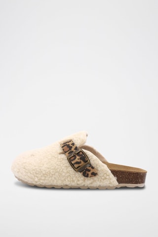 Sabots - Blanc, noir, beige et marron