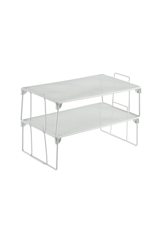 Estante apilable - 41 x 25,5 x 5,9 cm