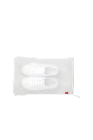 2 bolsas para calzado y accesorios - Blanco