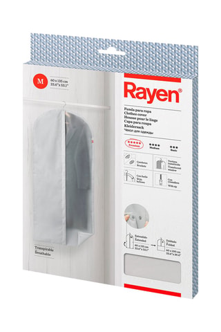 Funda para ropa - Blanco - 60 x 135 cm
